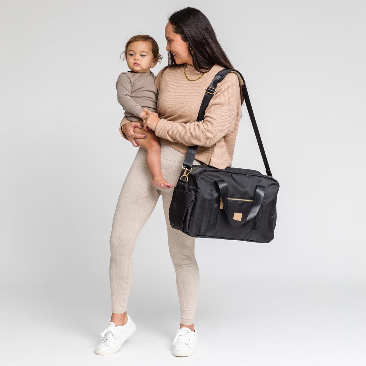 Pretty Brave Baby Accessory Stella Baby Bag - Black