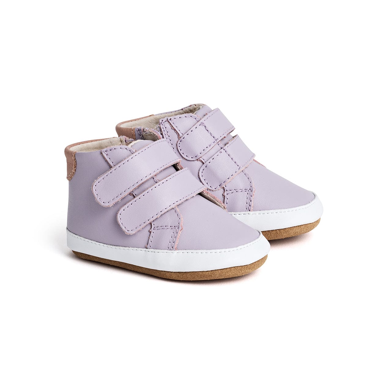 Pretty Brave Baby Shoes Baby Hi-Top in Lilac