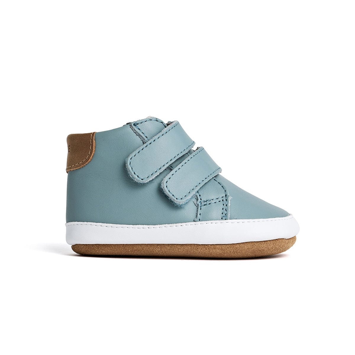 Pretty Brave Baby Shoes Baby Hi-Top in Seagrass
