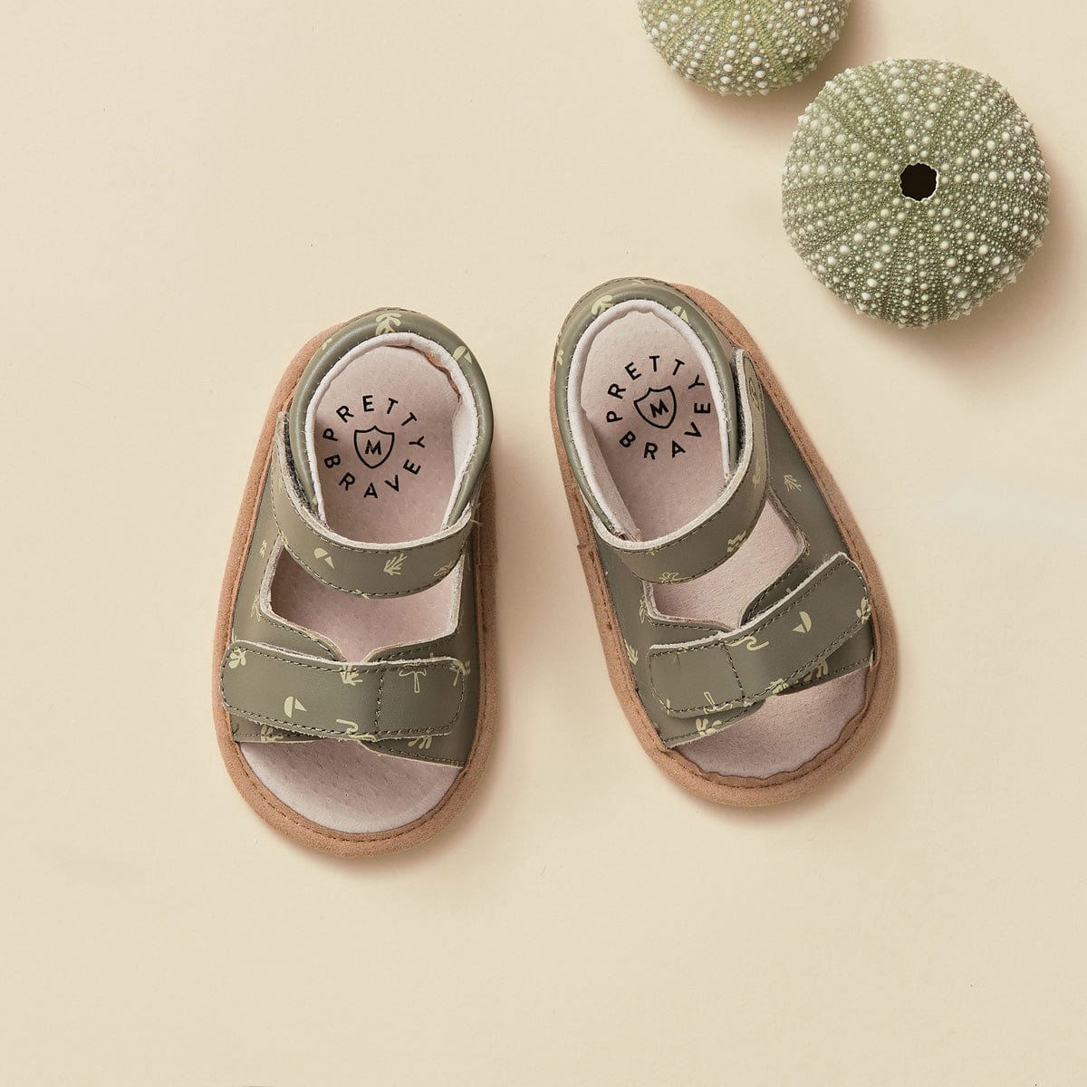 Pretty Brave Baby Shoes Baby Wilder Sandal in Reef
