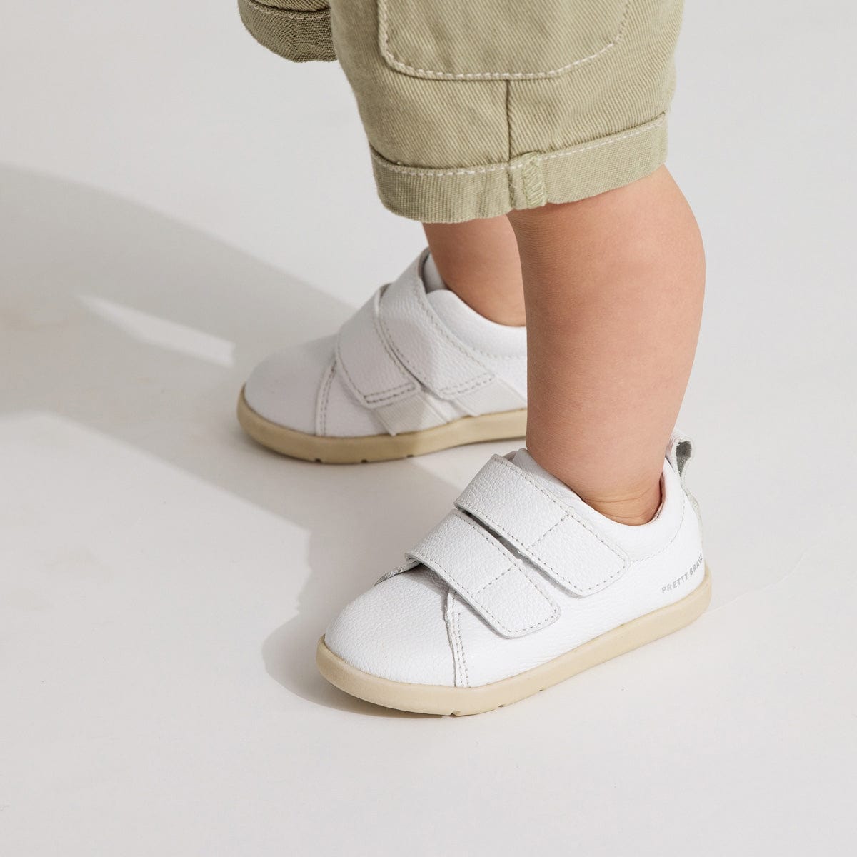 Pretty Brave Baby Shoes Brooklyn - White