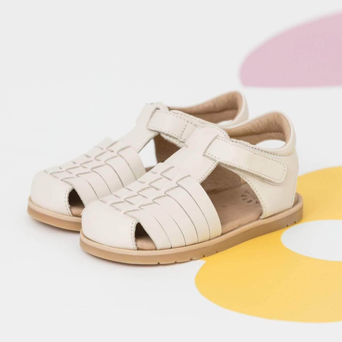 Pretty Brave Girls Shoes Frankie Sandal in Stone