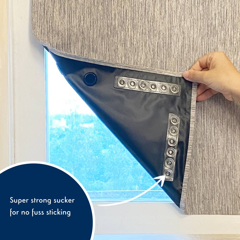 Purflo Baby Care Grey Purflo Total Eclipse Portable Blackout Blind - Grey