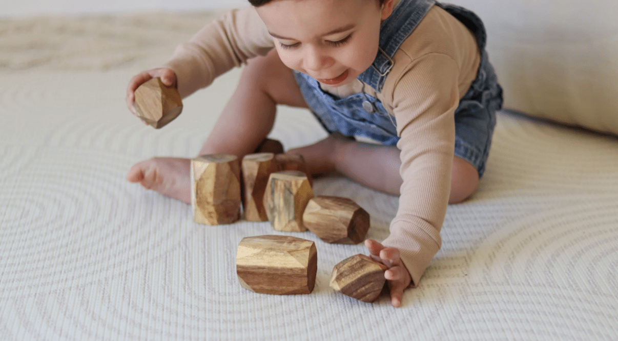 Q Toys Toys Natural Wooden Gems