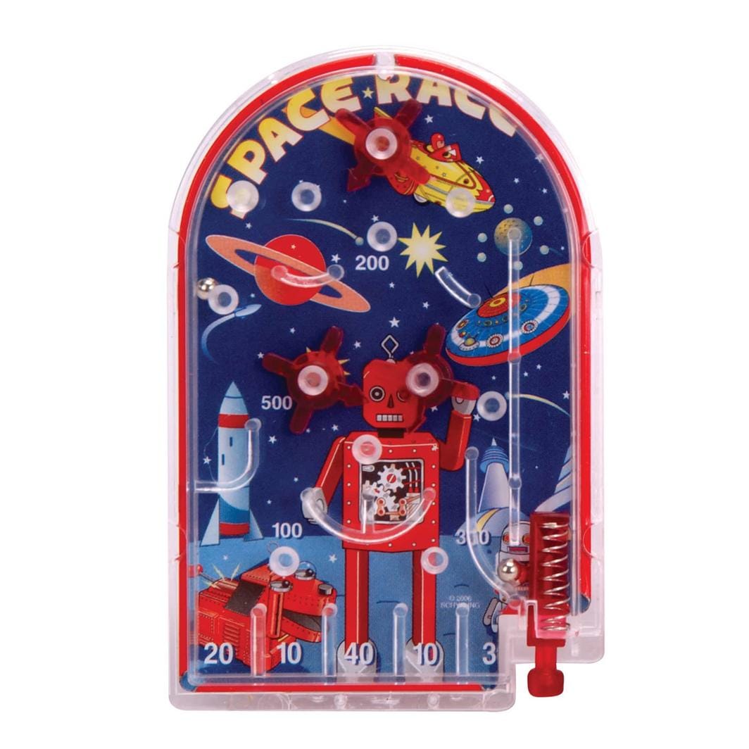 Schylling Toys Space Race Mini Pin Ball Game