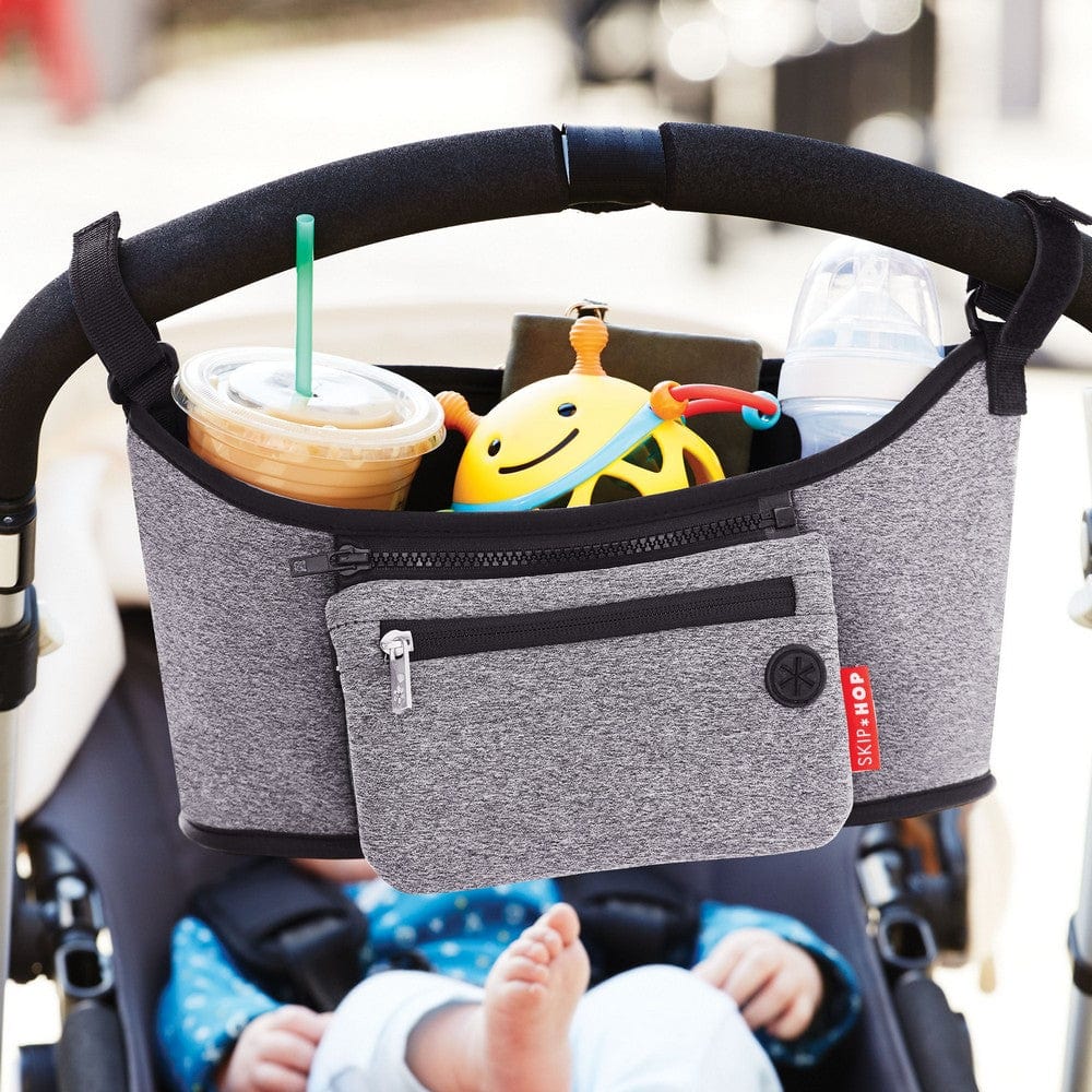 Skip Hop Baby Accessory Grab & Go Stroller Organiser - Heather Grey