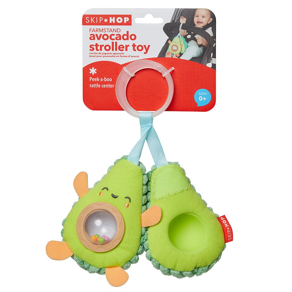 Skip Hop Toys Farmstand Avocado Stroller Toy