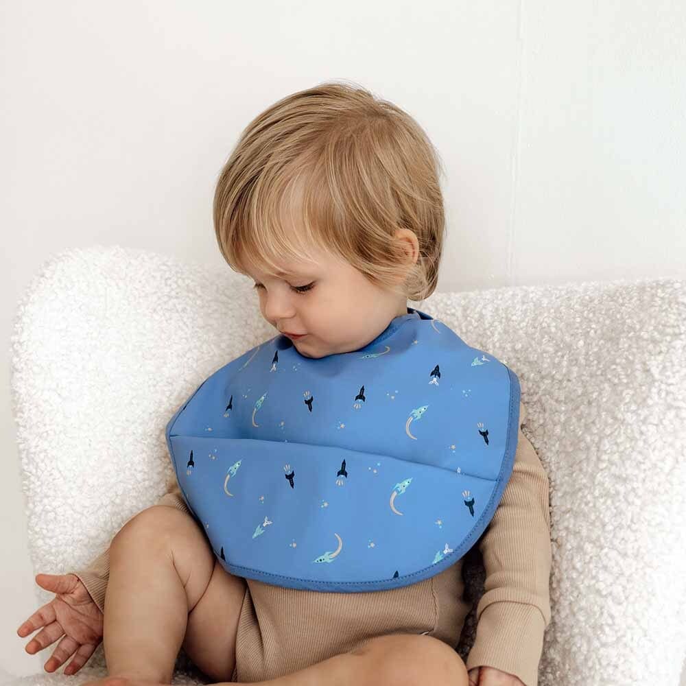 Snuggle Hunny Kids Accessory Bib Rocket Snuggle Bib