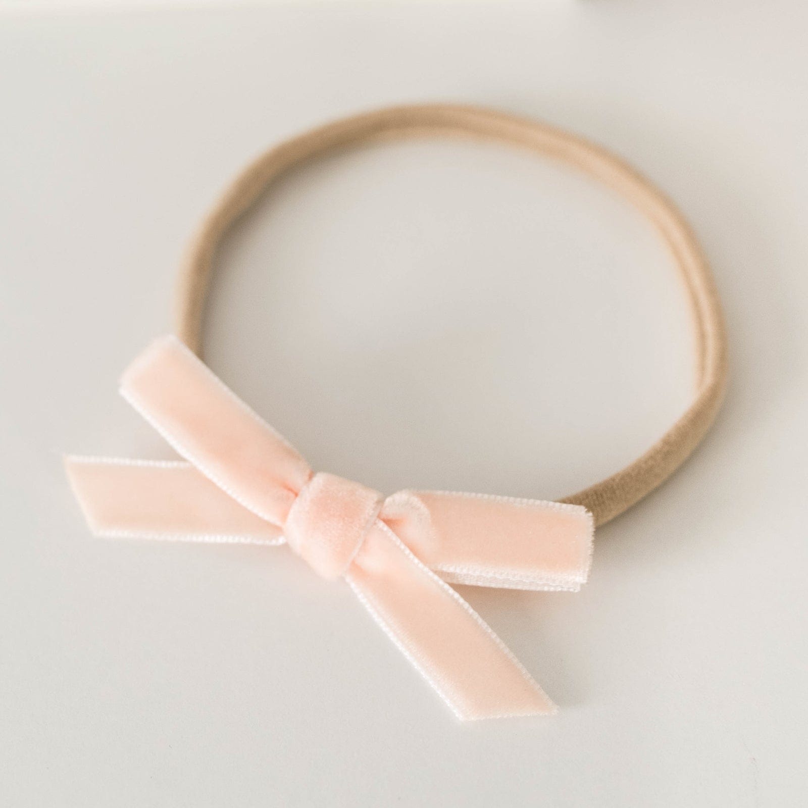 Snuggle Hunny Kids Accessory Hair Lychee Velvet Bow Headband