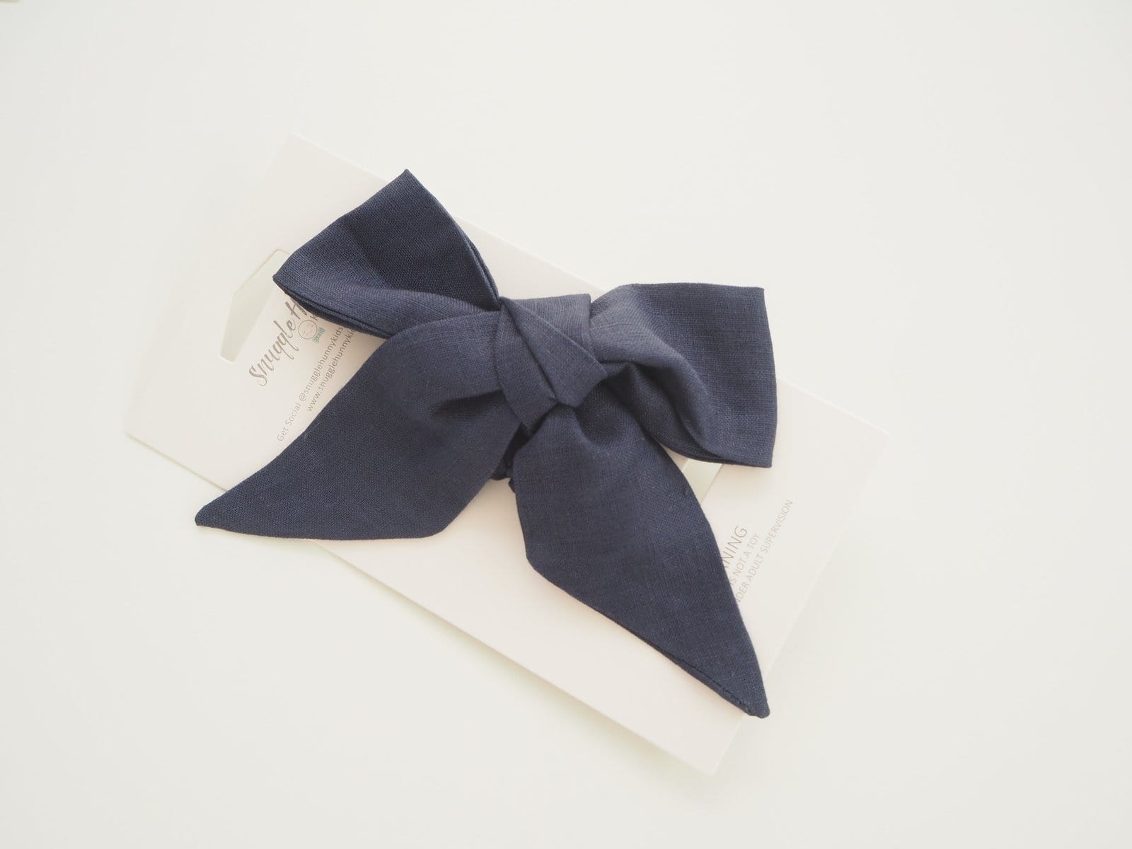 Snuggle Hunny Linen Pre Tied Headband - Parnell Baby Boutique