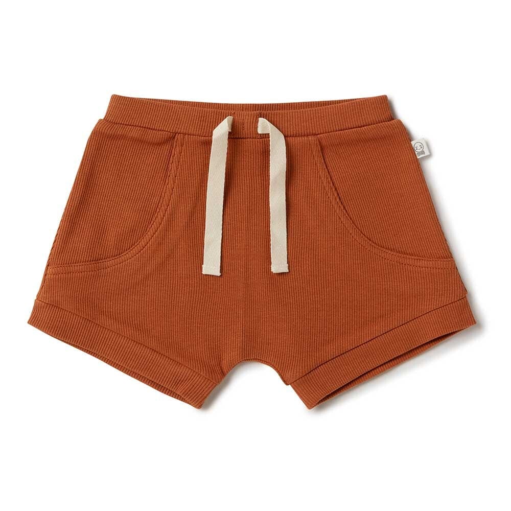 Snuggle Hunny Kids Boys Pants Biscuit Organic Shorts