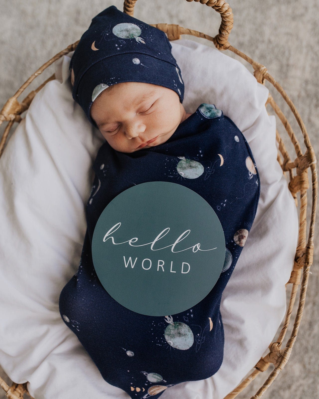 Swaddle beanie clearance set