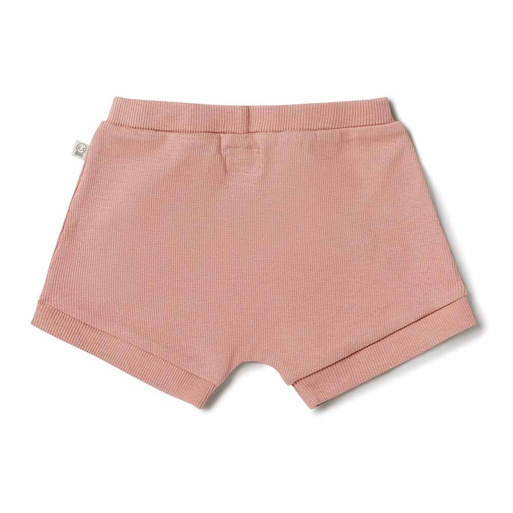 Snuggle Hunny Kids Girls Pants Rose Organic Shorts