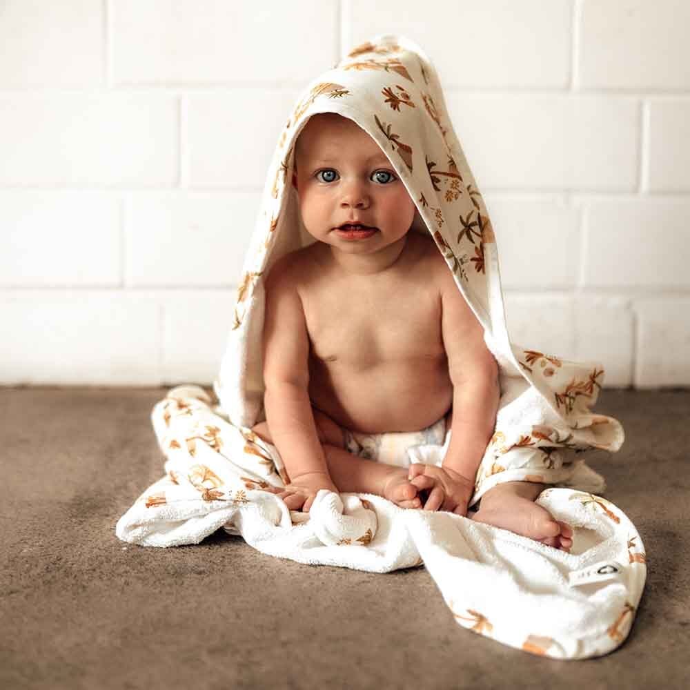 Organic best sale hooded towel