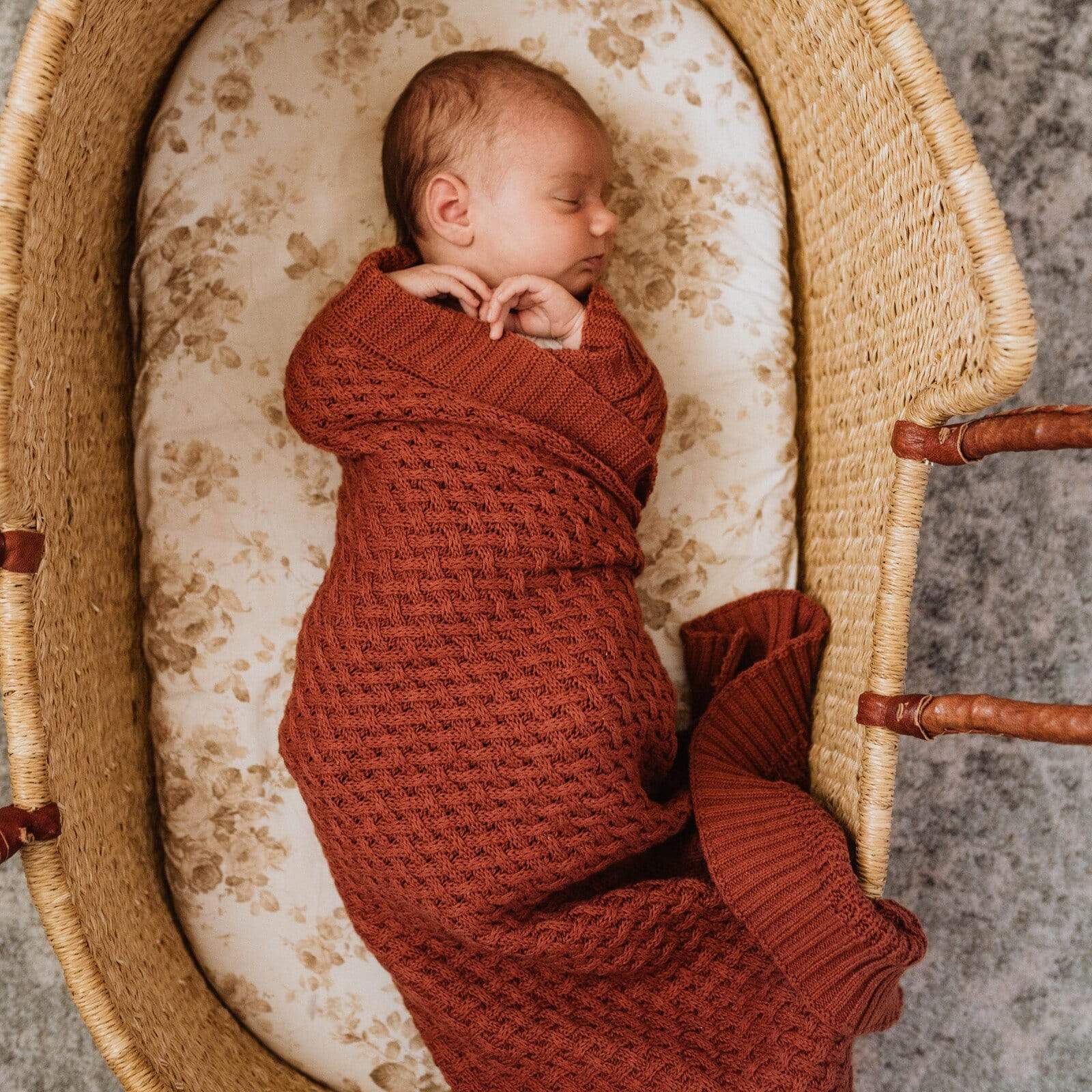 Snuggle Hunny Diamond Knit Blanket - Parnell Baby Boutique