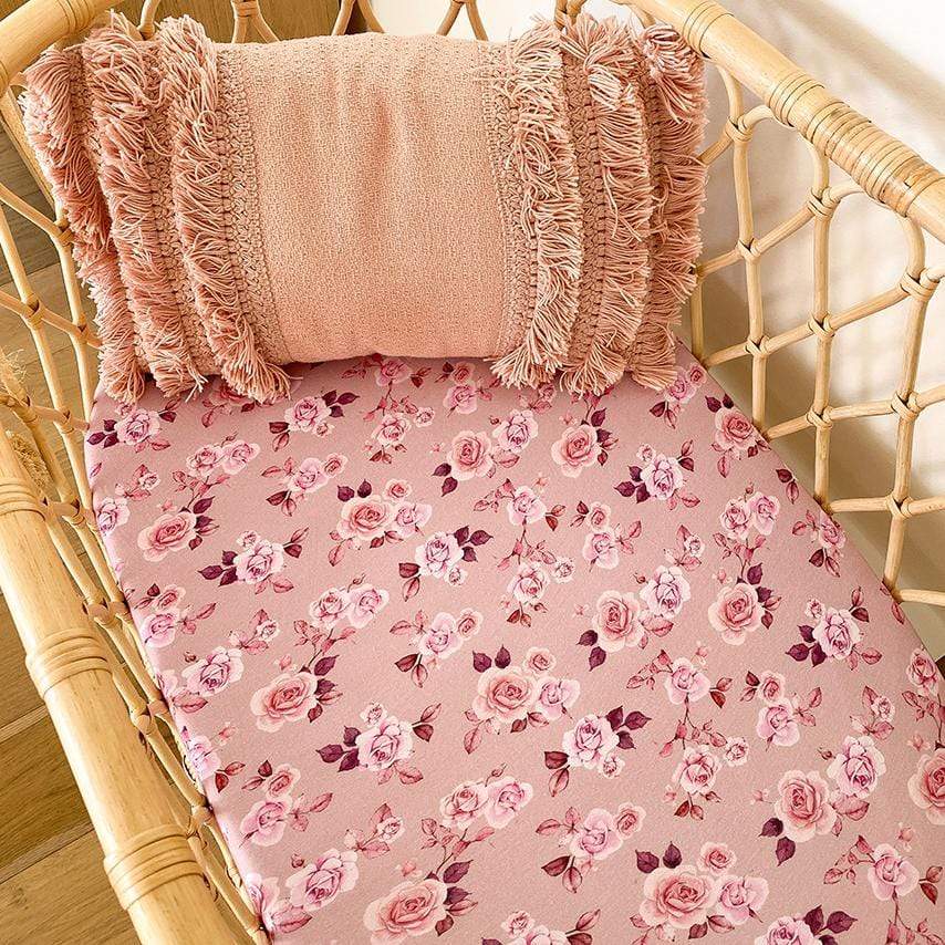 Snuggle Hunny Kids Linen Sheets New Collection Bassinet Sheet & Change Pad Cover 2 n 1