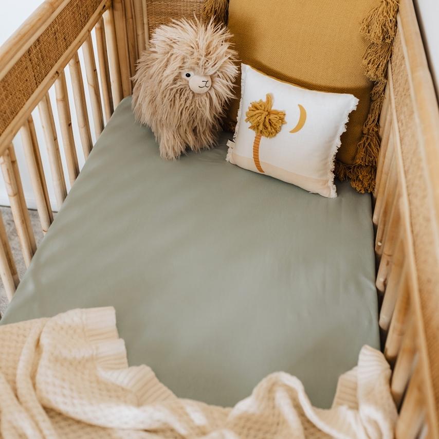 Snuggle Hunny Organic Fitted Cot Sheet - Parnell Baby Boutique
