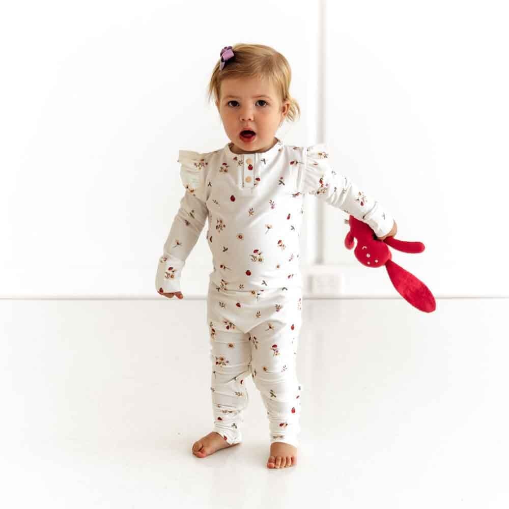 Snuggle Hunny Kids Unisex Onesie Ladybug Organic Growsuit