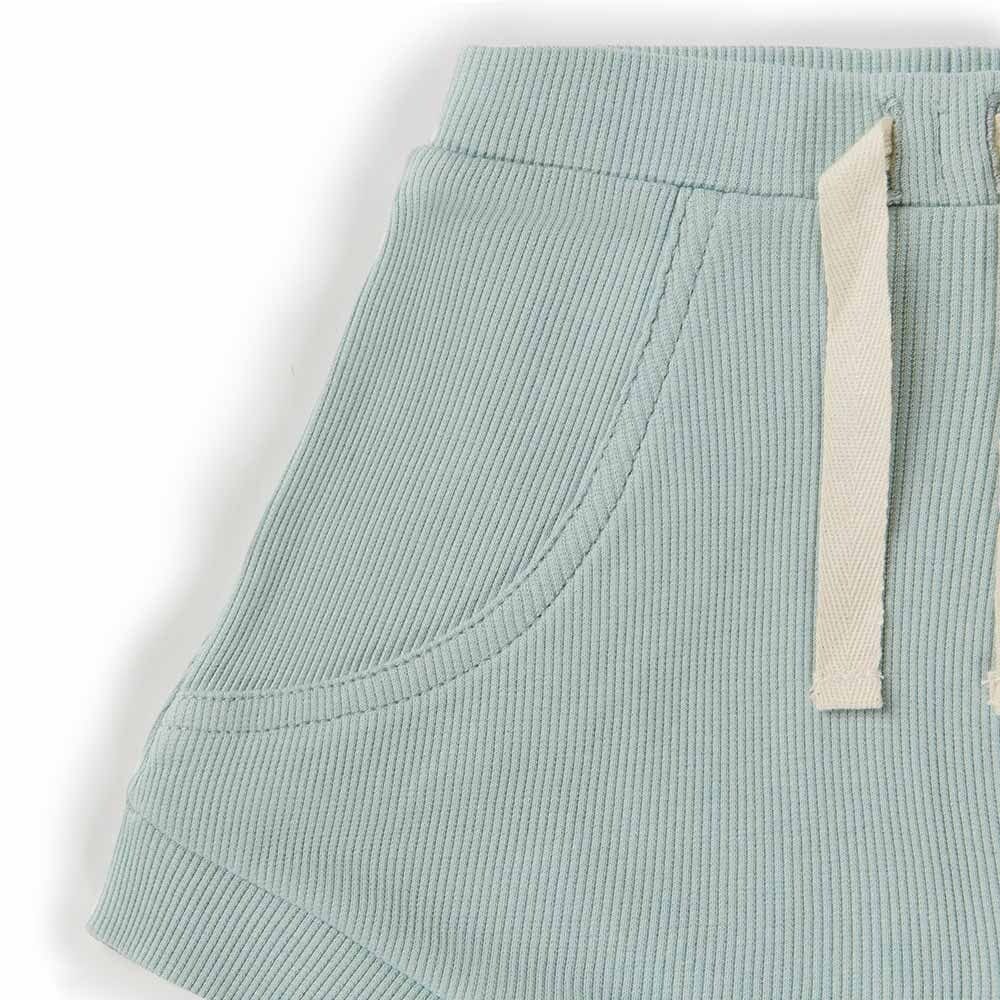 Snuggle Hunny Kids Boys Pants Sage Organic Shorts