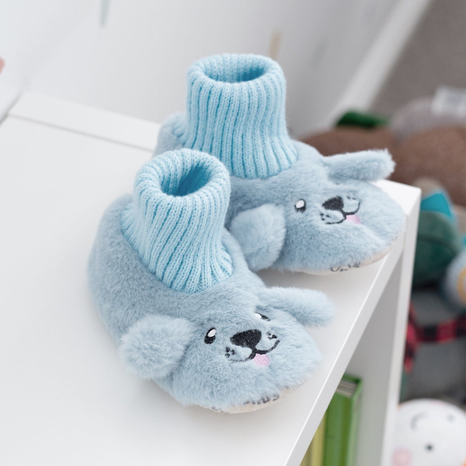 Fluffy slippers deals for babies