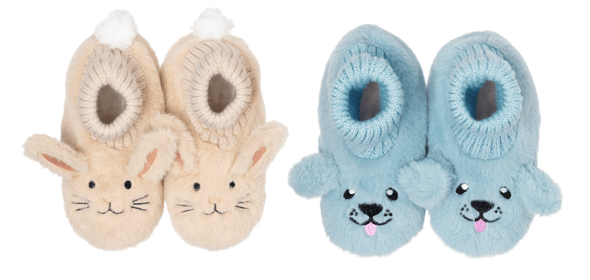 SnuggUps Baby Shoes SnuggUps Baby Animal Slippers