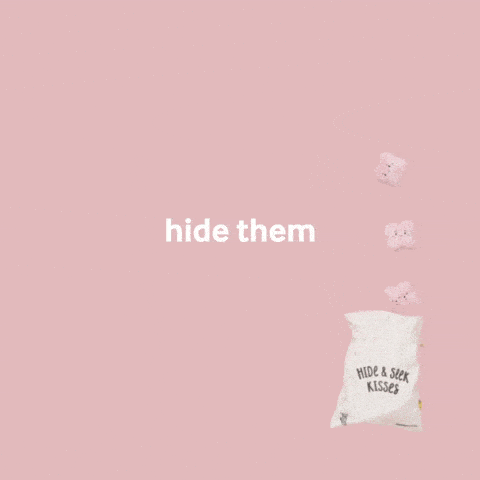 The Kiss Co Toys Pink Hide & Seek Kisses