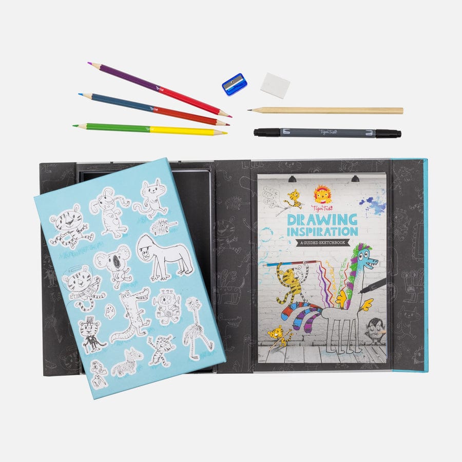 Tiger Tribe Gift Stationery Drawing Inspiration - A Guided Sketchbook
