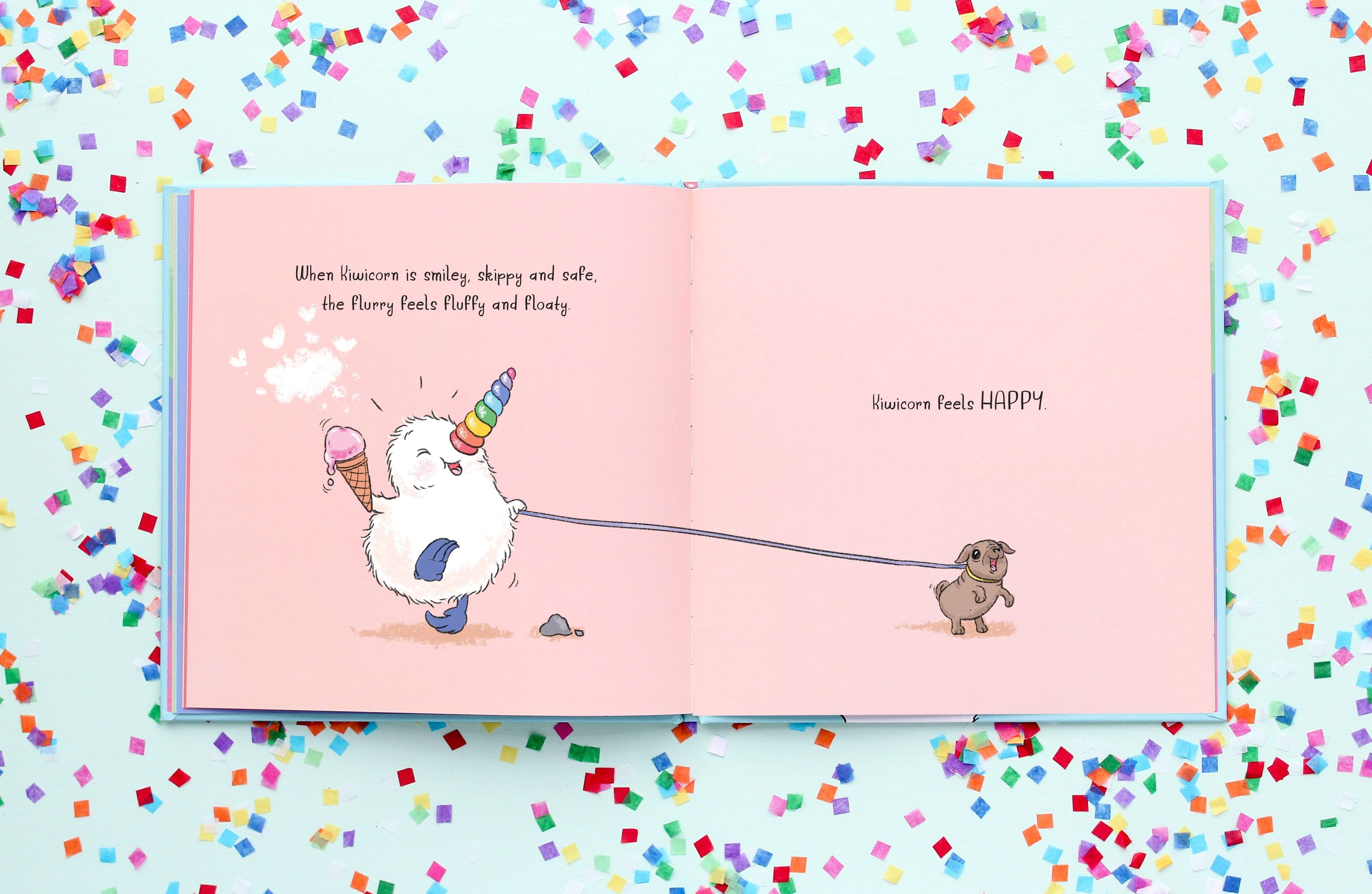 Tikitibu Childrens Books Kiwicorn’s Flurry of Feelings