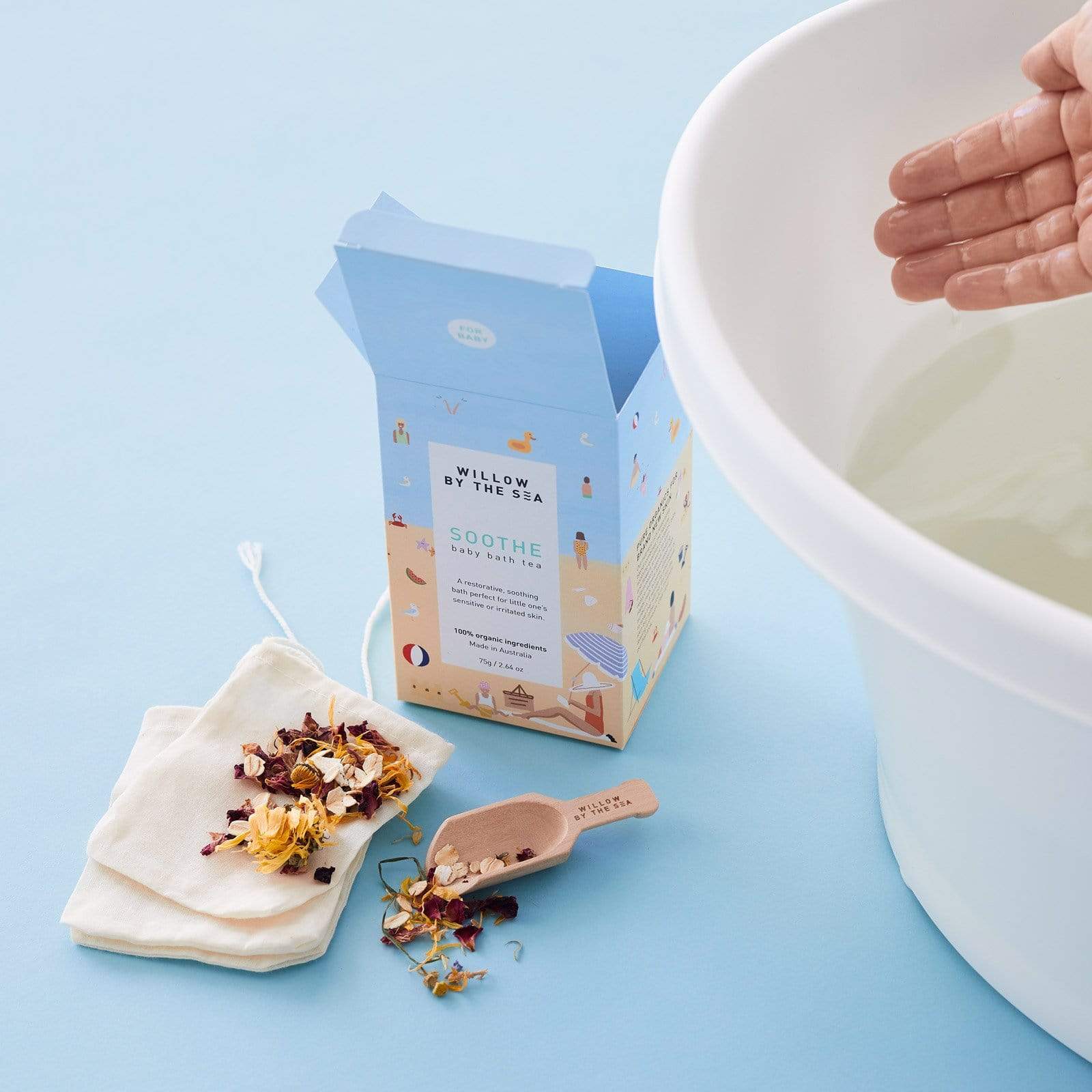 Willow By The Sea Baby Care Baby Bath Tea - Soothe