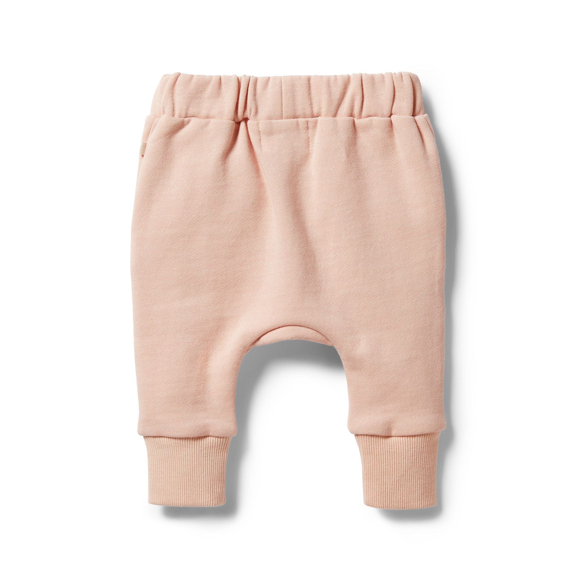 Wilson & Frenchy Girls Pants Organic French Terry Slouch Pant - Cameo Rose