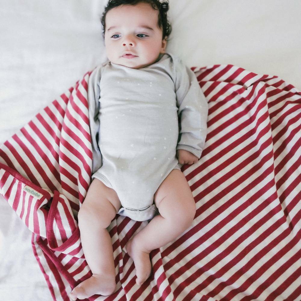 Woolbabe Accessory Blanket Woolbabe Merino / Organic Cotton swaddle / blanket