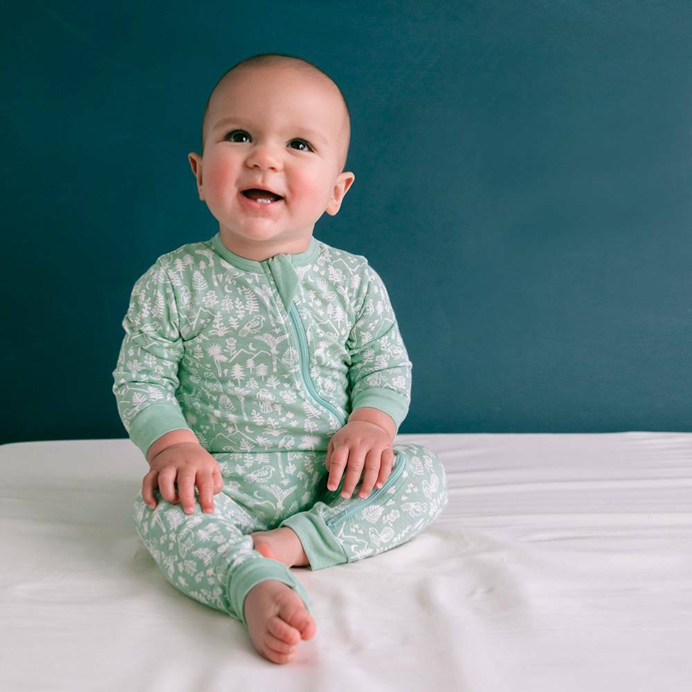 Woolbabe Unisex Onesie Woolbabe Baby Pyjama Suit